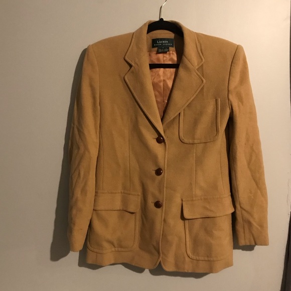 Lauren Ralph Lauren Jackets & Blazers - Lauren Ralph Lauren Camel Blazer